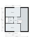 Plattegrond - Verdieping - Franciscusberg 76 Bergen op Zoom.jpg